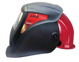 AKETEK PRO-X zváracia kukla profesionálna samostmievacia s ochrannou prilbou