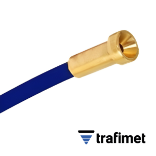 Detail na TRAFIMET Teflónový bowden - modrý s logom