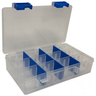 Otvorený transparentný organizér IDEAL BOX