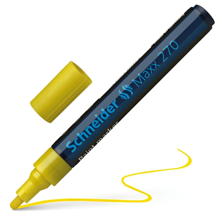 Žltý lakový popisovač Maxx 270