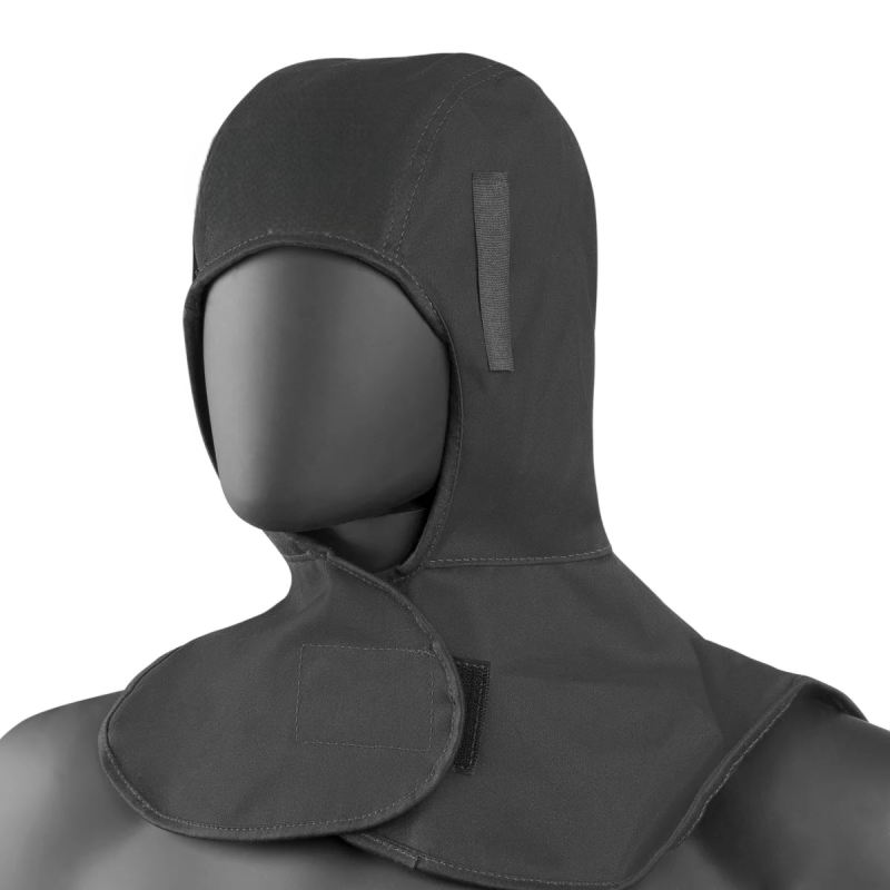 Zváračská kapucňa SOLUTION na figuríne z boku