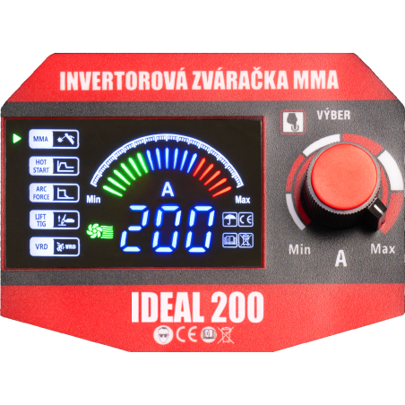 Predný panel k zváračke SOLUTION IDEAL 200