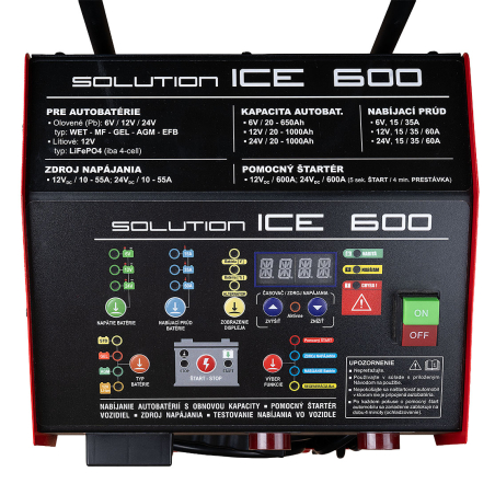 Panel k štartovaciemu vozíku SOLUTION ICE 600
