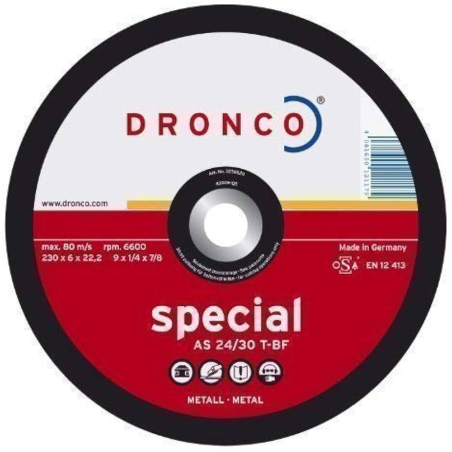 Brúsny kotúč DRONCO Special 230x1,9x22,23mm