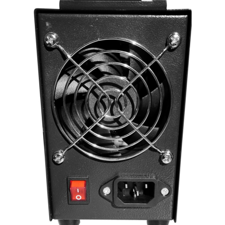 Ventilátor vzadu na indukčnom ohreve KMi HeaterX150