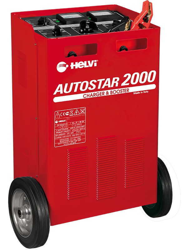 Pojazdná nabíjačka / štartér HELVI AUTOSTAR 2000