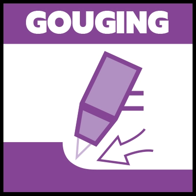 Ikona: Gouging