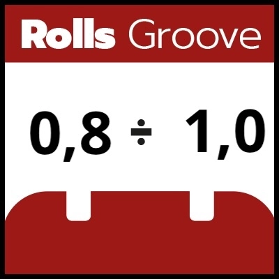 Ikona: Rolls Groove 0,8 - 1,0