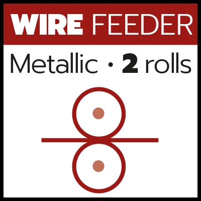Ikona: Wire Feeder Metallic 2 rolls